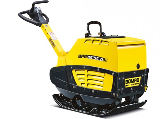 Plaque Vibrante Diesel - 400Kg - Bomag - BPR45/55D Plaque Vibrante Diesel - 400Kg - Bomag - BPR45/55D