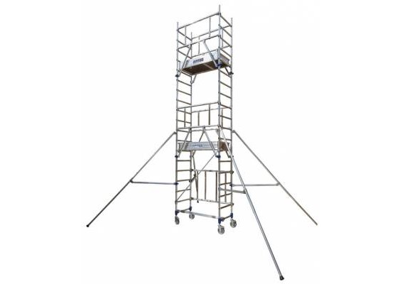Echafaudage Roulant Aluminium - Hauteur Max 7.85m HP - Comabi - Totem 2 Box 300 Echafaudage Roulant Aluminium - Hauteur Max 7.85m HP - Comabi - Totem 2 Box 300