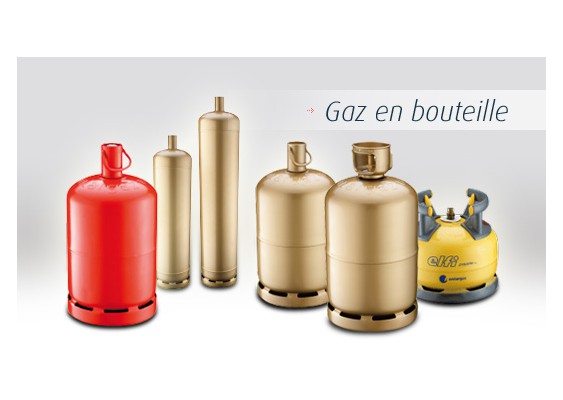 Bouteille de Gaz (Propan ou Butane)