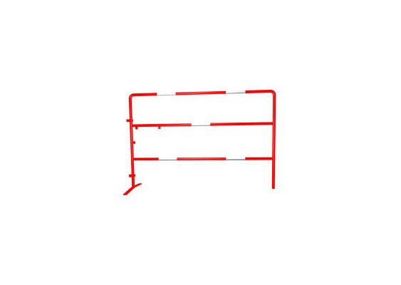 Barrière de Chantier - Rouge - 1m x 1.5m Barrière de Chantier - Rouge - 1m x 1.5m
