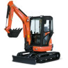 Minipelle Diesel - 2T5 - Cabine - Kubota - U25-3A