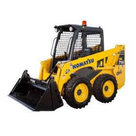 Minichargeur Diesel - 2T5 - Pneu - Komatsu - SK714-5
