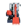 Minipelle 3T5 Diesel - Cabine - Kubota - KX101-3A