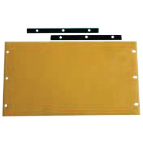 Semelle Caoutchouc pour Plaque Vibrante