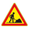Panneau - Attention Travaux  - 1000mm -  Classe T2 - AK5